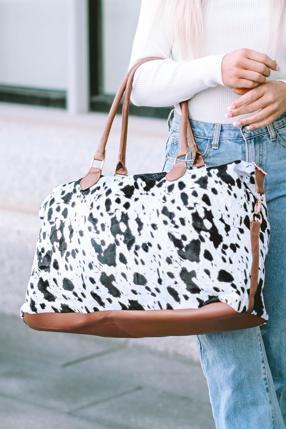 Gabrielle Printed Tote Bag