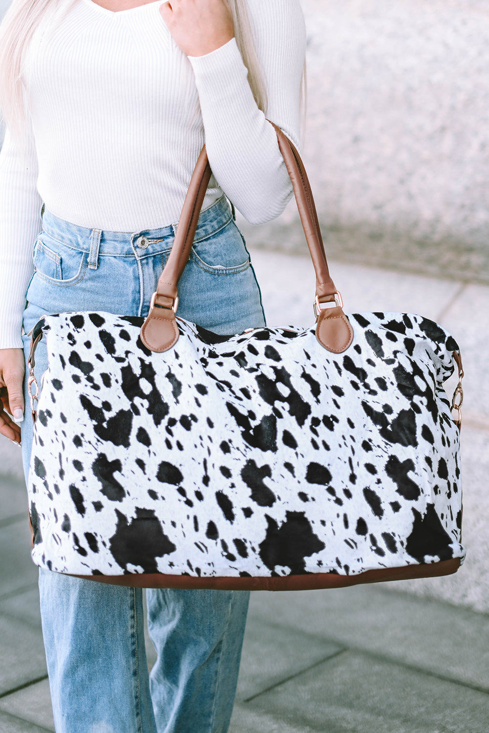 Gabrielle Printed Tote Bag